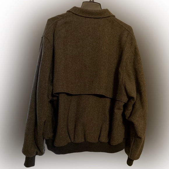 EUC PENDLETON MADE IN USA 🇺🇸 💯 Virgin Wool Bomber Jacket SZ L - Picture 2 of 6